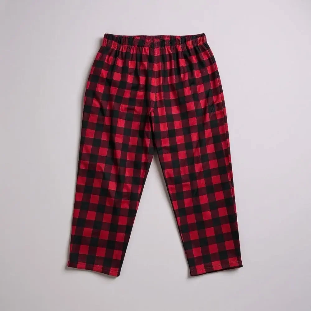 George Men’s Red & Black Buffalo Plaid Pajama Pants - Size 2XL (44–46)